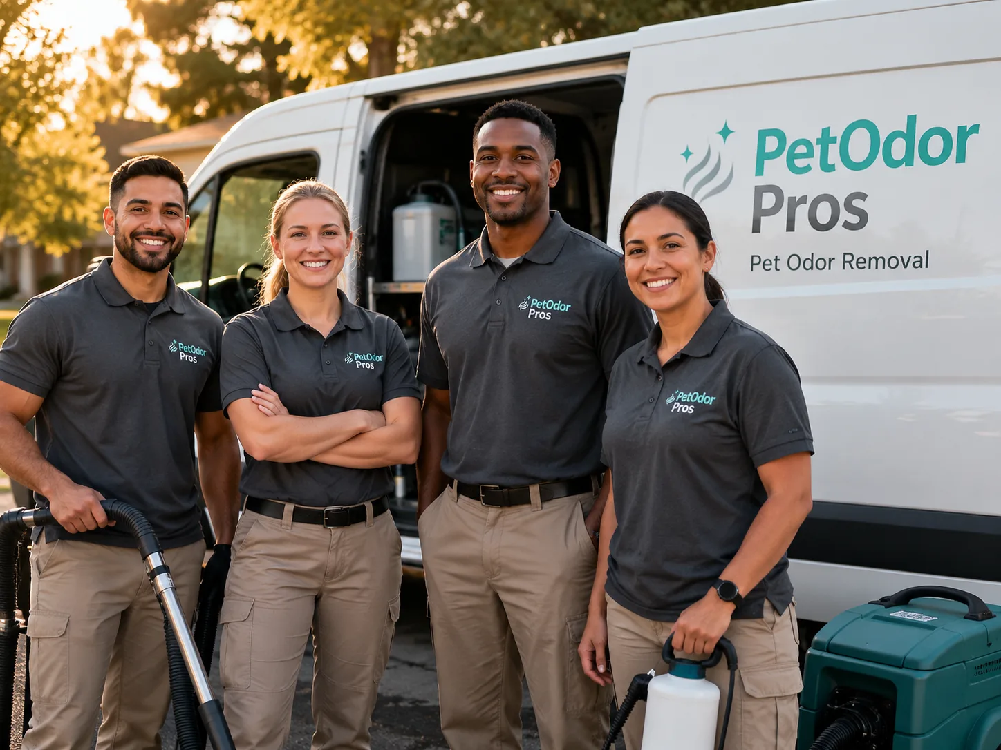 Pet Odor Removal team serving Mckinney, TX